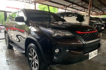 Sell Brown 2018 Toyota Fortuner Automatic Diesel at 26100 km in Quezon City