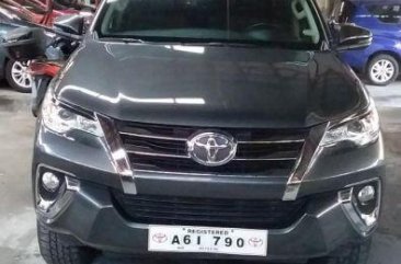 Gray Toyota Fortuner 2018 for sale in Quezon City