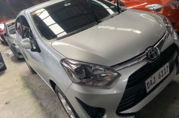 Silver Toyota Wigo 2019 at 2800 km for sale in Quezon City