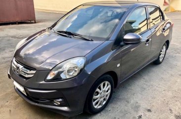 Selling 2nd Hand Honda Brio Amaze 2015 Automatic Gasoline at 10000 km in Cebu City