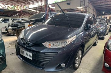 Selling Blue Toyota Vios 2018 Manual Gasoline in Quezon City
