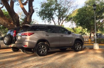 Brown Toyota Fortuner 2017 for sale in Quezon City