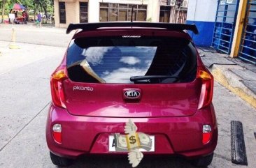 Sell 2nd Hand 2016 Kia Picanto Manual Gasoline at 37000 km in Cebu City