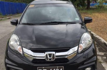 Selling 2nd Hand Honda Mobilio 2015 Automatic Gasoline at 50000 km in Quezon City