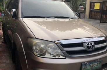 2nd Hand Toyota Fortuner 2007 Automatic Gasoline for sale in Quezon City