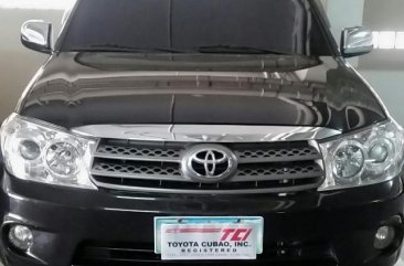 Sell Black 2010 Toyota Fortuner Automatic Gasoline at 110000 km in San Juan