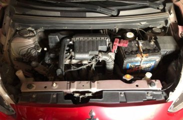 2nd Hand Mitsubishi Mirage 2013 Hatchback Manual Gasoline for sale in Marilao