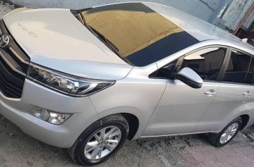 Silver Toyota Innova 2018 Automatic Diesel for sale in Quezon City