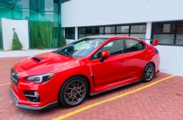 Red Subaru Wrx Sti 2015 Manual Gasoline for sale in Quezon City