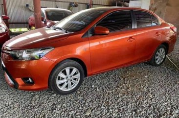 Orange Toyota Vios 2015 at 20000 km for sale