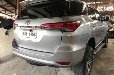 Silver Toyota Fortuner 2017 for sale in Quezon City