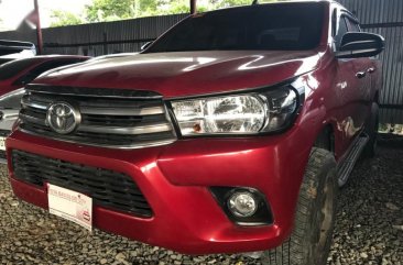 Sell Red 2018 Toyota Hilux in Quezon City