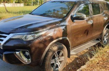 Sell Brown 2018 Toyota Fortuner at 10000 km in Quezon City