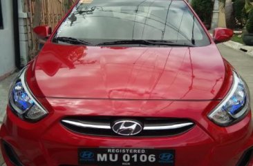 Hyundai Accent 2018 Manual Gasoline for sale in Las Piñas