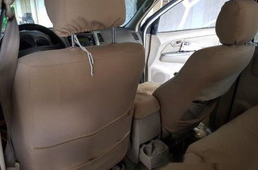 White Toyota Fortuner 2008 Automatic Gasoline for sale 