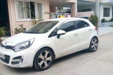 2nd Hand Kia Rio 2014 Hatchback Automatic Gasoline for sale in Talisay