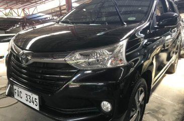 Black Toyota Avanza 2018 Automatic Gasoline for sale in Quezon City