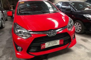 Sell 2nd Hand 2019 Toyota Wigo Automatic Gasoline at 1800 km in Quezon City