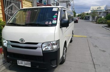 Selling Toyota Hiace 2015 Manual Diesel in Biñan