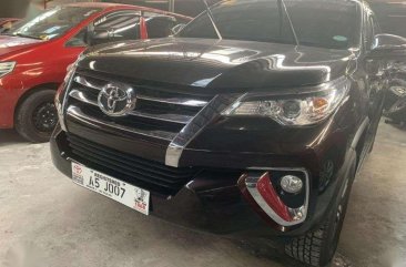 Selling Brown Toyota Fortuner 2018 Automatic Diesel at 3500 km in Quezon City