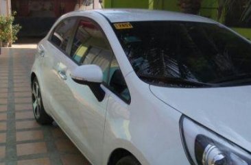 2nd Hand Kia Rio 2014 Hatchback Automatic Gasoline for sale in Talisay