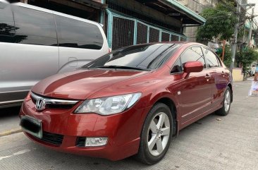 Sell 2nd Hand 2008 Honda Civic Automatic Gasoline at 59000 km in Manila