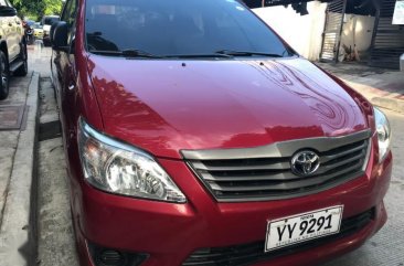 Selling Red Toyota Innova 2016 Manual Diesel at 17010 km in Quezon City