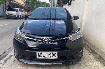 Sell Black 2015 Toyota Vios in Quezon City