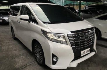 Pearl White Toyota Alphard 2016 at 15000 km for sale