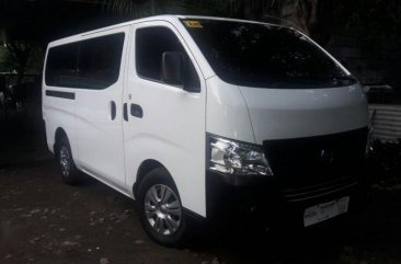 Sell White 2016 Nissan Nv350 Urvan in Meycauayan