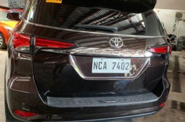 Brown Toyota Fortuner 2018 Automatic Diesel for sale in Quezon City