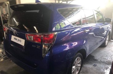 Blue Toyota Innova 2017 at 20000 km for sale