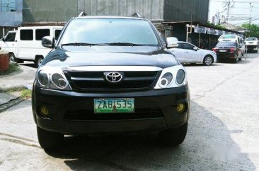 Selling Black Toyota Fortuner 2005 Automatic Gasoline