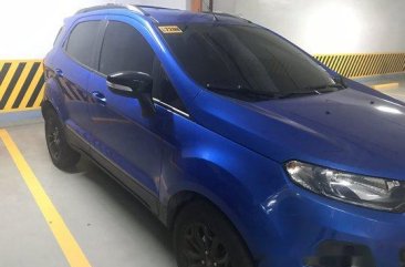 Selling Blue Ford Ecosport 2016 Automatic Gasoline 