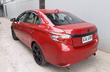 Selling Red Toyota Vios 2015 Sedan Automatic Gasoline in Manila