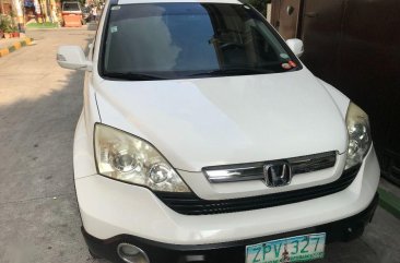 Sell White 2008 Honda Cr-V at 86000 km in Manila