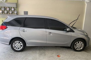 Silver Honda Mobilio 2016 for sale Automatic