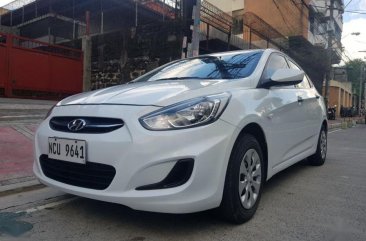 2nd Hand Hyundai Accent 2018 Manual Gasoline for sale in Quezon City