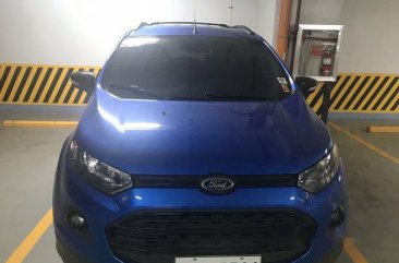 Selling Blue Ford Ecosport 2016 Automatic Gasoline 