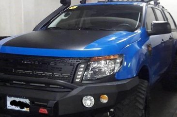 Blue Ford Ranger 2013 Truck for sale 