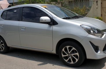 Selling Silver Toyota Wigo 2018 Manual Gasoline in Quezon City