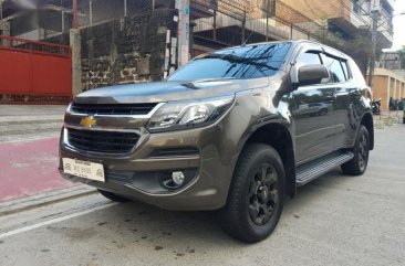 Sell 2nd Hand 2018 Chevrolet Trailblazer Automatic Diesel at 24000 km in Quezon City