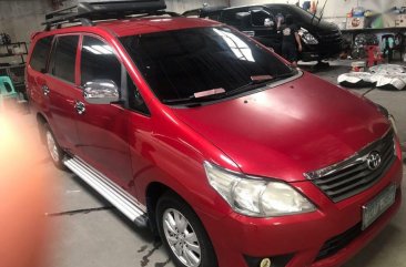 2nd Hand Toyota Innova 2013 Manual Diesel for sale in Quezon City