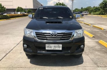 Black Toyota Hilux 2014 for sale in Manila