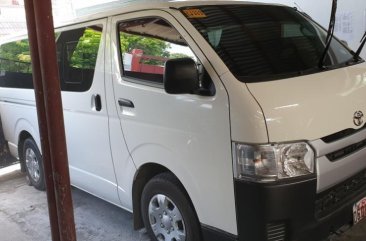 Selling White Toyota Hiace 2019 at 10000 km in Quezon City