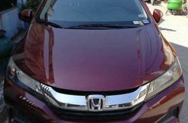 Red Honda City 2014 Automatic Gasoline for sale