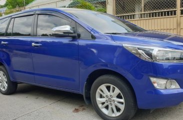 Selling Blue Toyota Innova 2017 at 10000 km in Quezon City