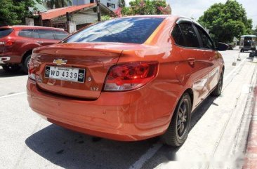 Orange Chevrolet Sail 2017 for sale in Quezon City