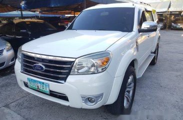 White Ford Everest 2009 Automatic Diesel for sale 