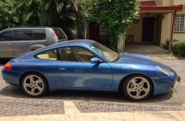 Blue Porsche 911 Carrera 2001 Coupe at 37000 km for sale in Pasig City